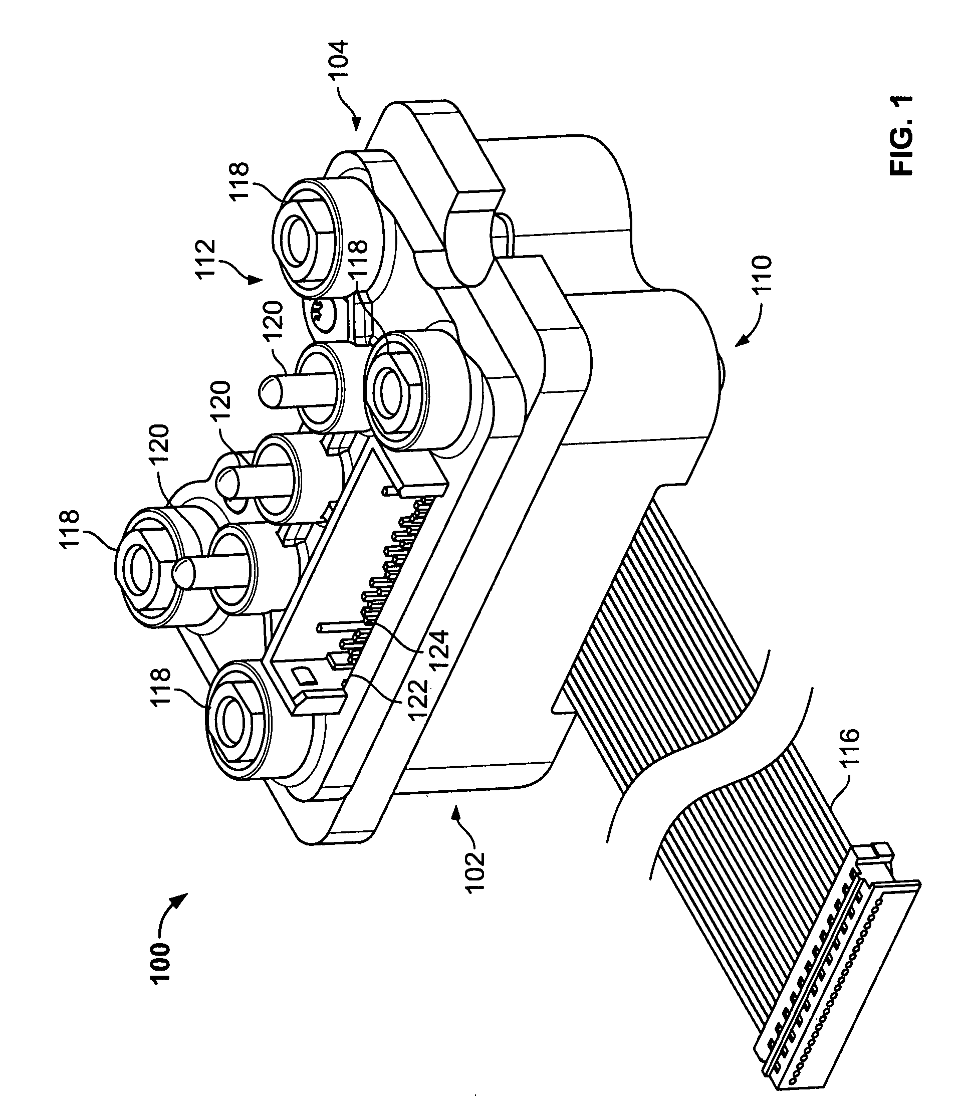 Interconnect module with integrated signal and power delivery