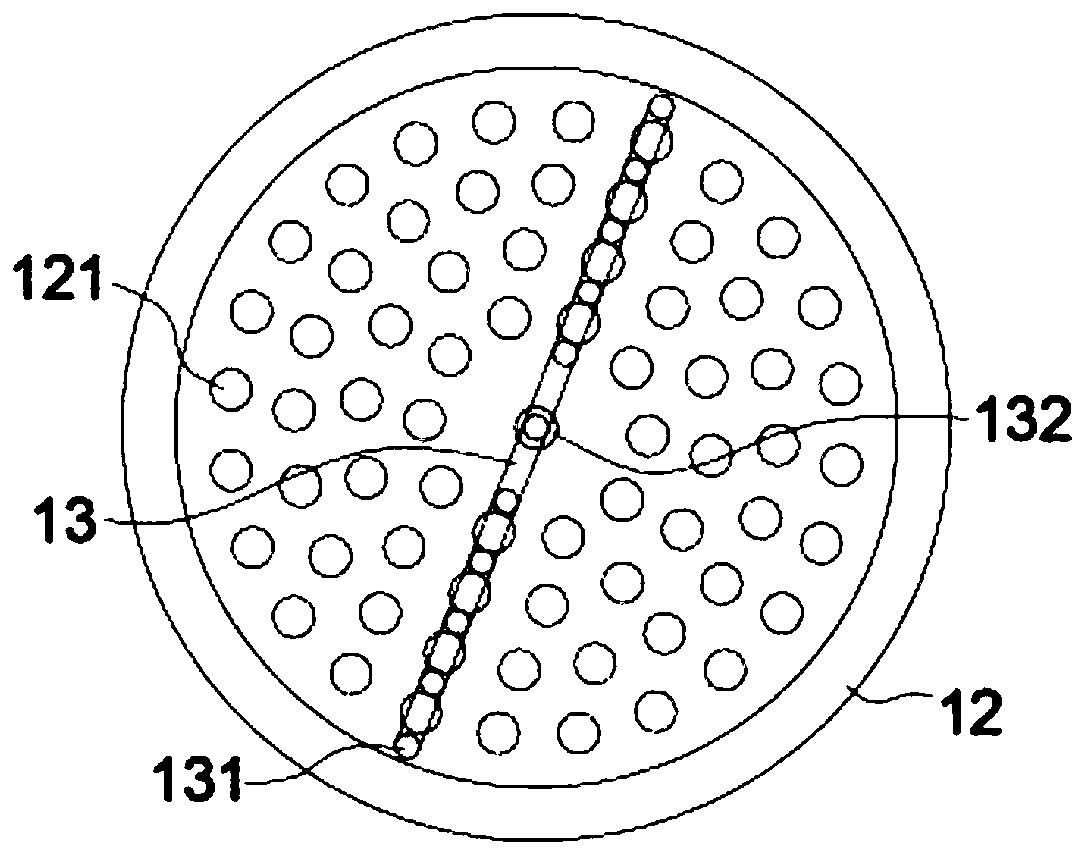 Thermal desorption apparatus for repairing organic polluted soil