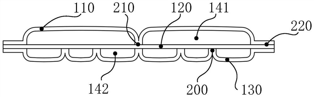 Cold and hot compress wrapping bag, manufacturing method thereof and cold and hot compress circulating system