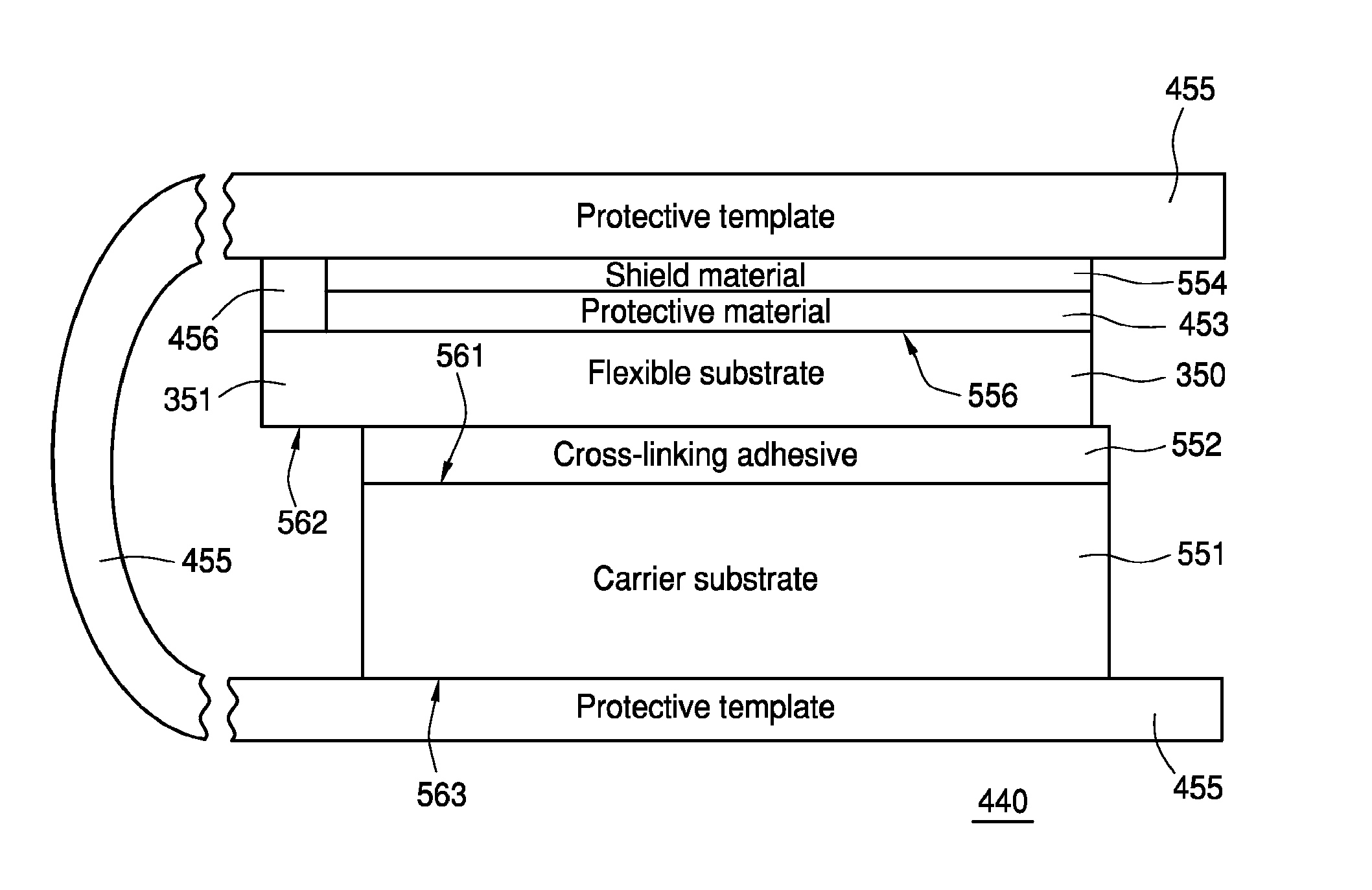 Method of preparing a flexible substrate assembly and flexible substrate assembly therefrom