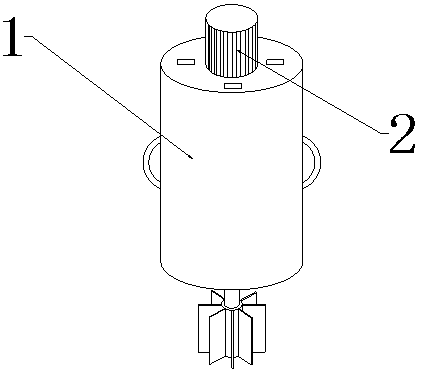 Anti-blocking charging equipment for blasting