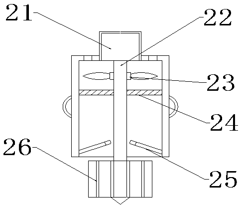 Anti-blocking charging equipment for blasting