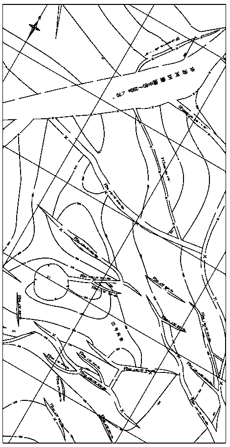 Accurate control method for surrounding rock of coal mine tunnel crossing fault area