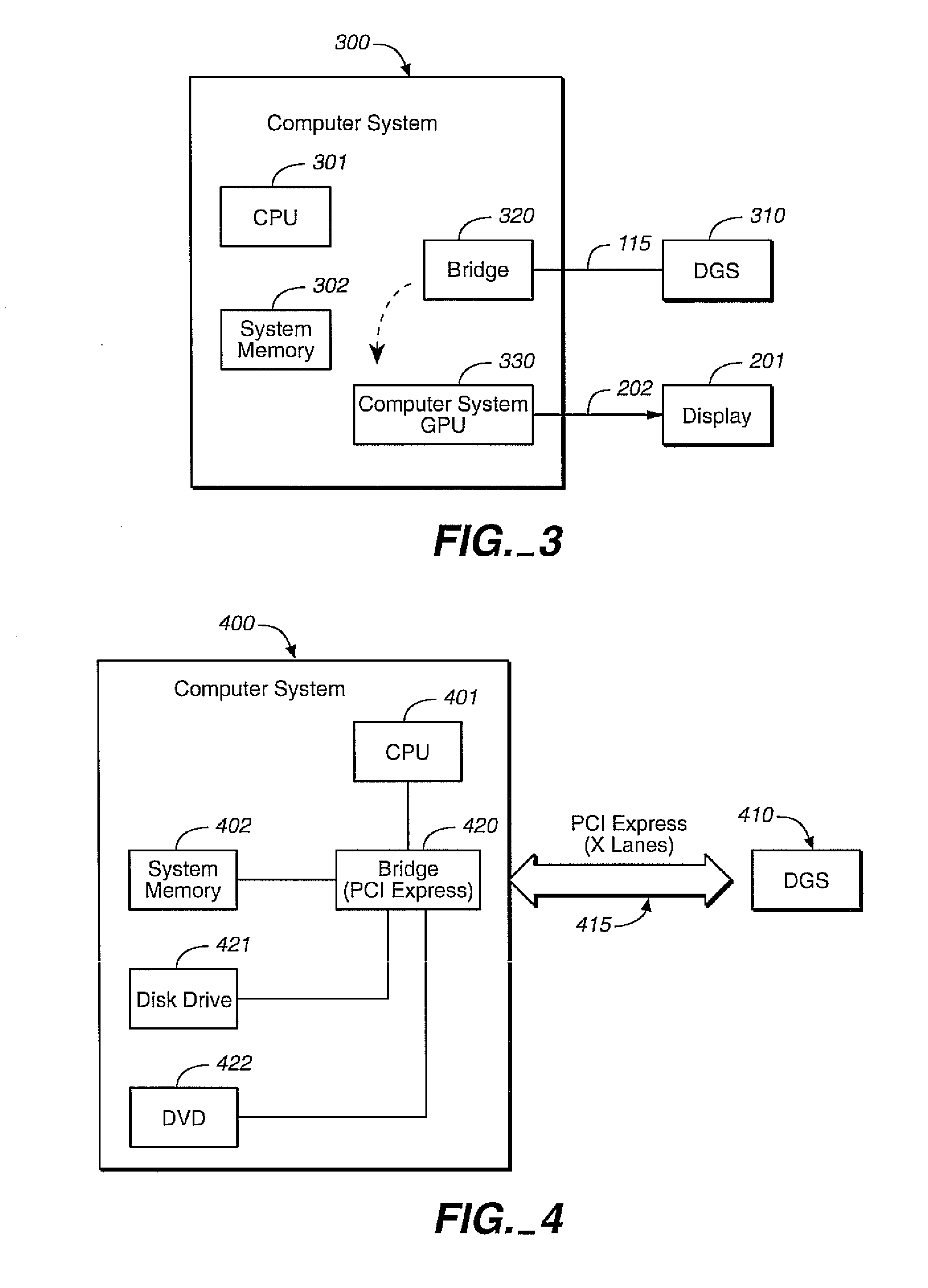 Multiple GPU graphics system for implementing cooperative graphics instruction execution