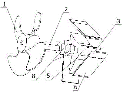 Wind energy collector based on flexible polymer piezoelectric material