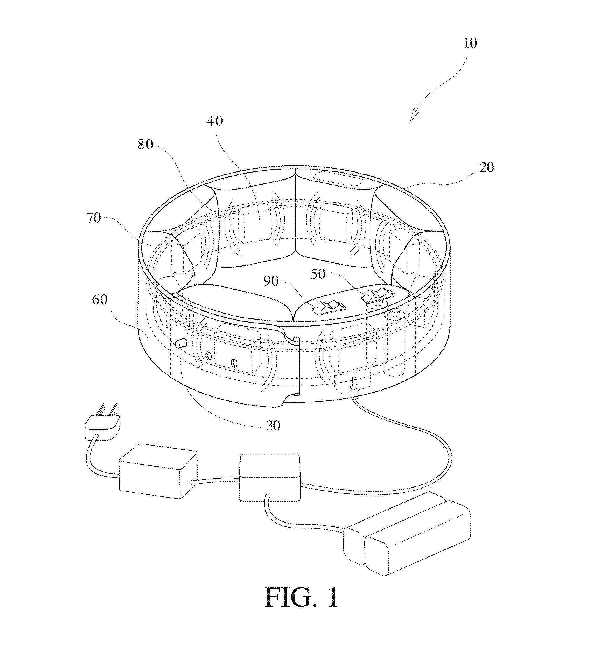 Neck belt apparatus