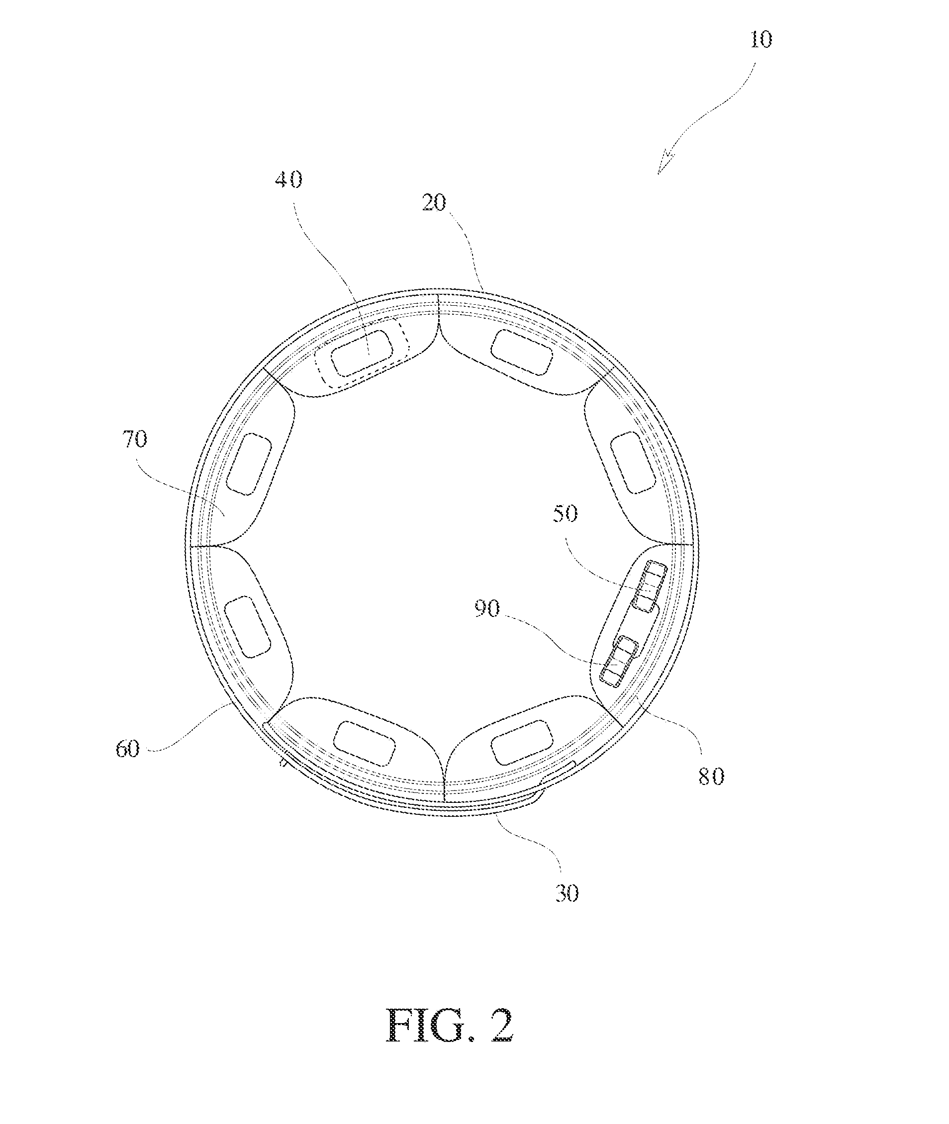 Neck belt apparatus