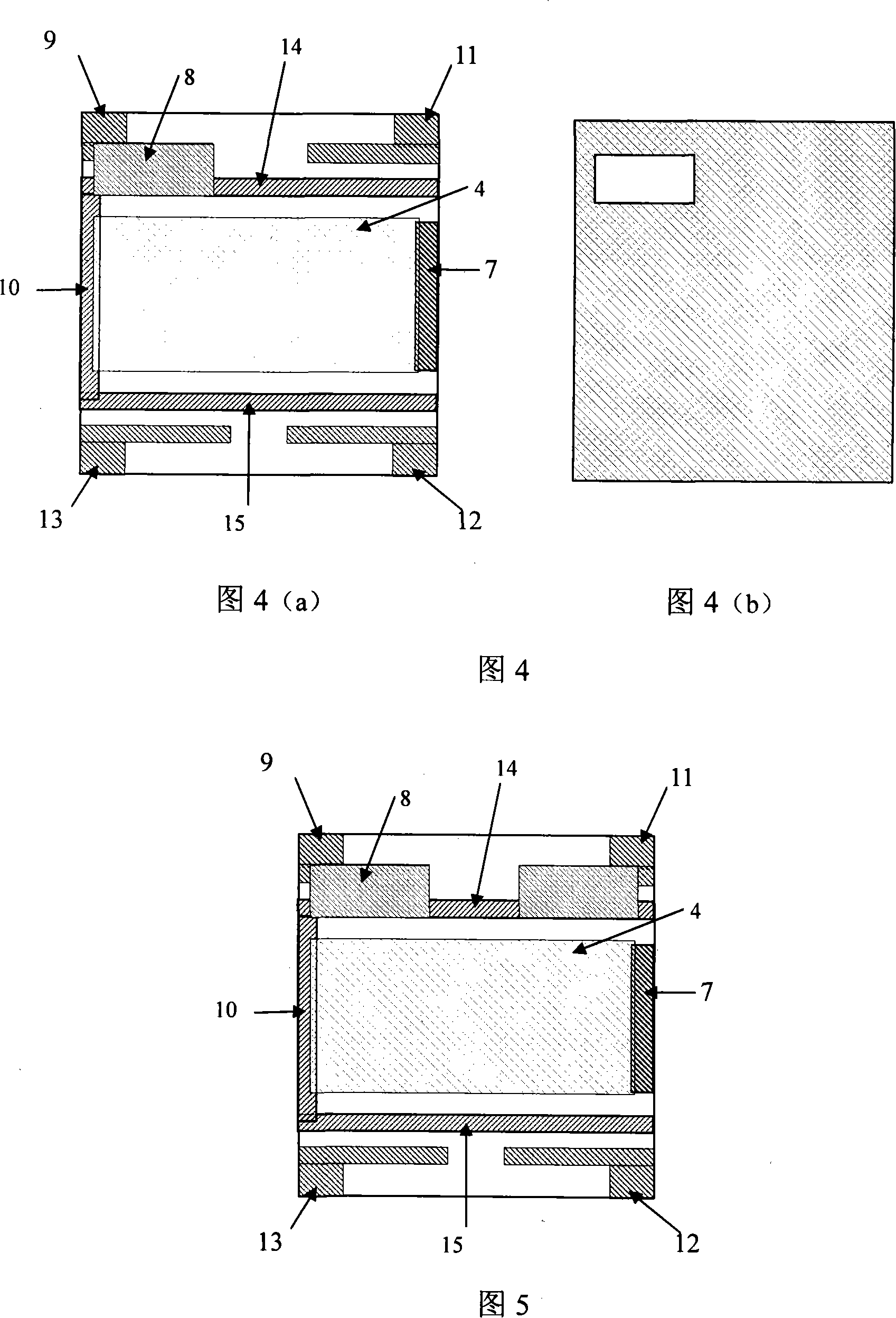 Gas sensitization array sensor and its manufacture method