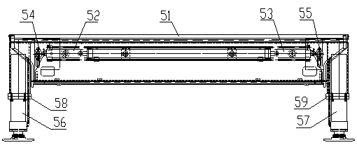 Highway and railway dual-purpose vehicle capable of fast getting up and down lanes