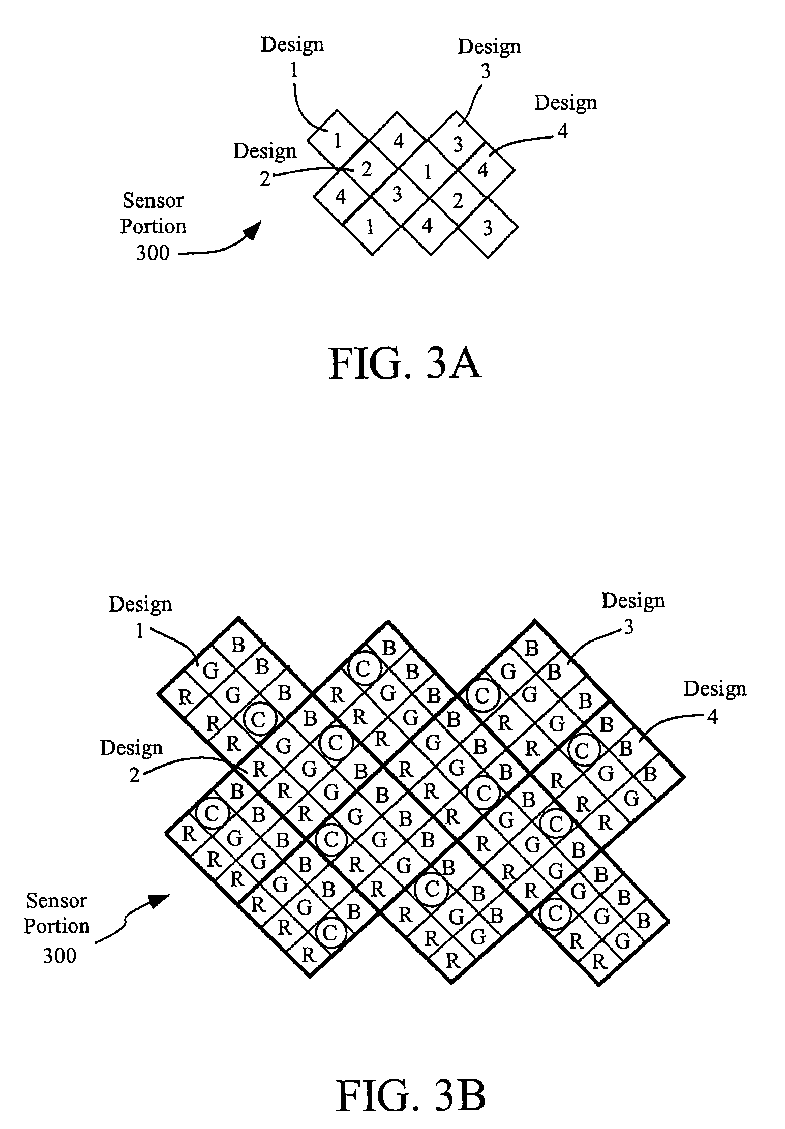 Sub-pixel array optical sensor