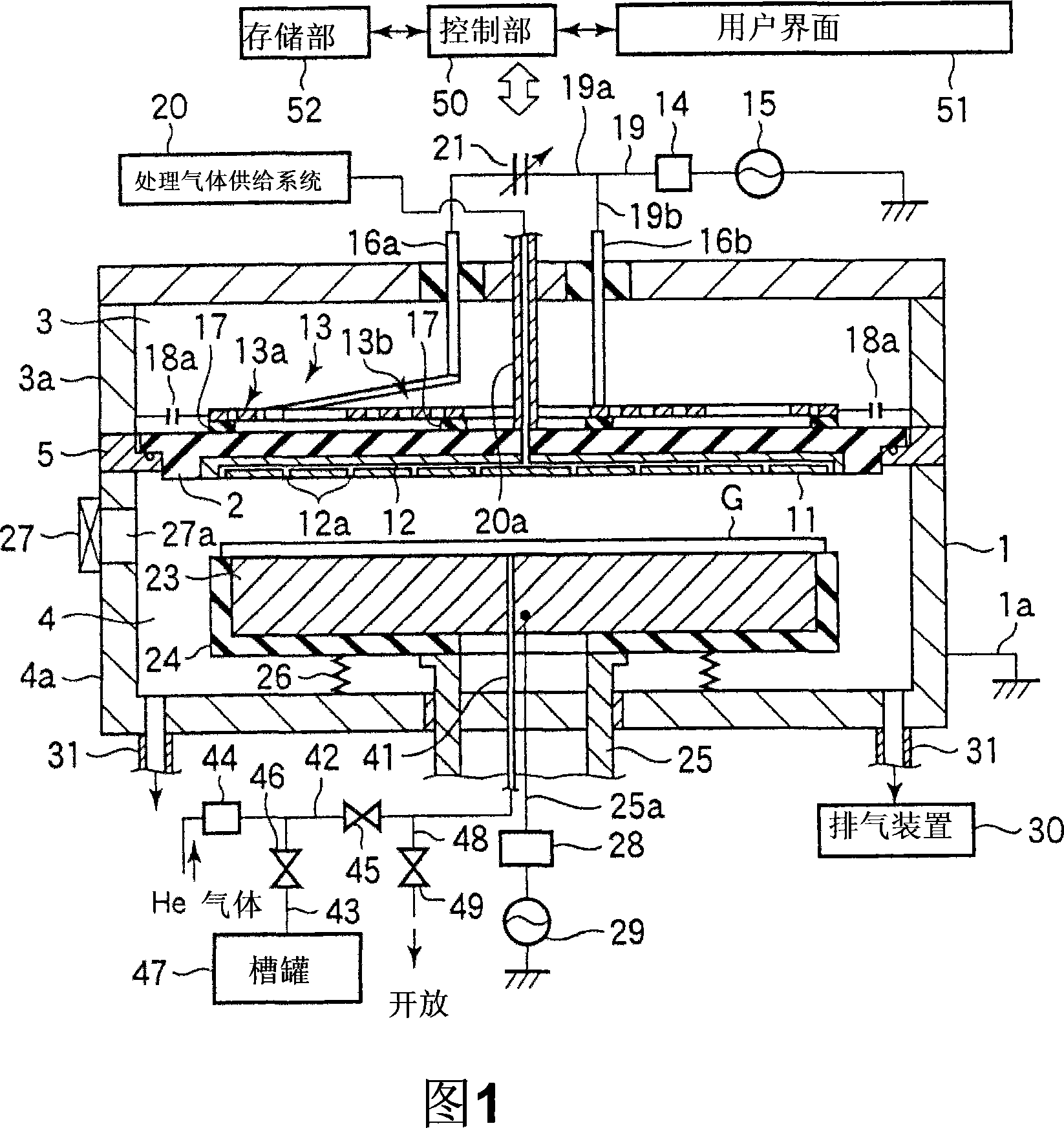 Inductance coupling plasma processing device and plasma processing method