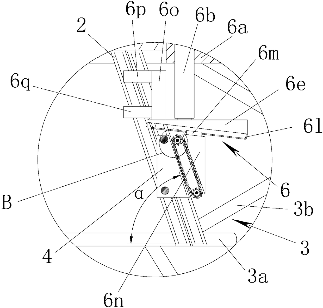 Adjustable vibration cylinder structure