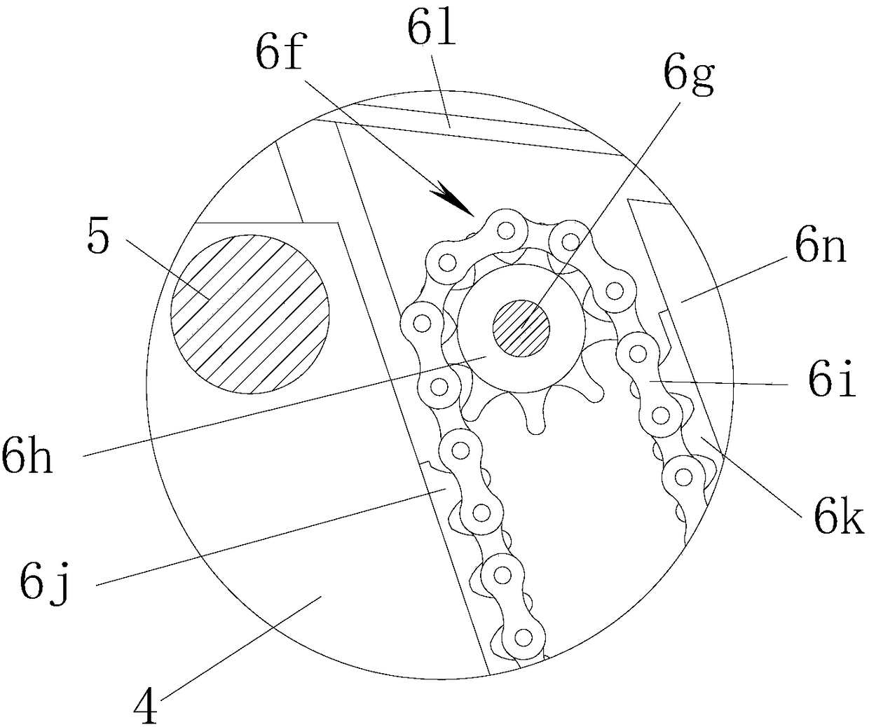 Adjustable vibration cylinder structure