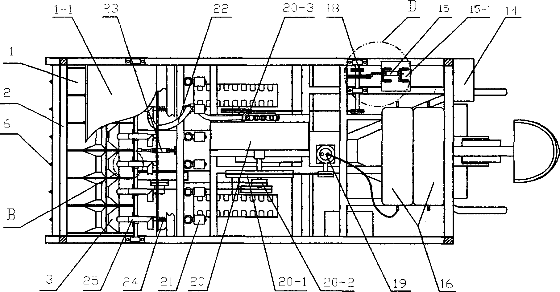 Pneumatic garlic seeder