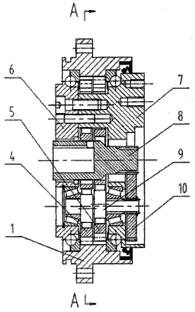 Technical method for improving precision of RV reducer