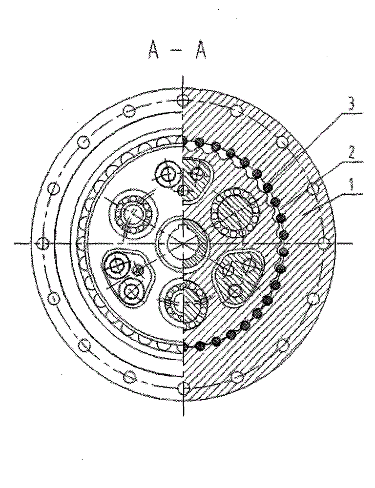 Technical method for improving precision of RV reducer