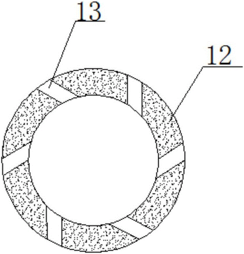 Solid-liquid mixing and stirring device