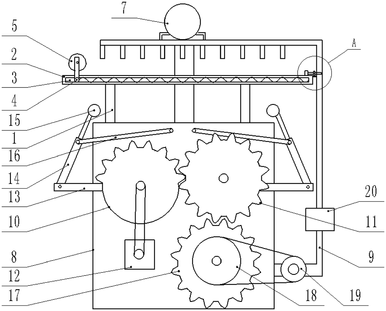 Painting device for mainframe box plates