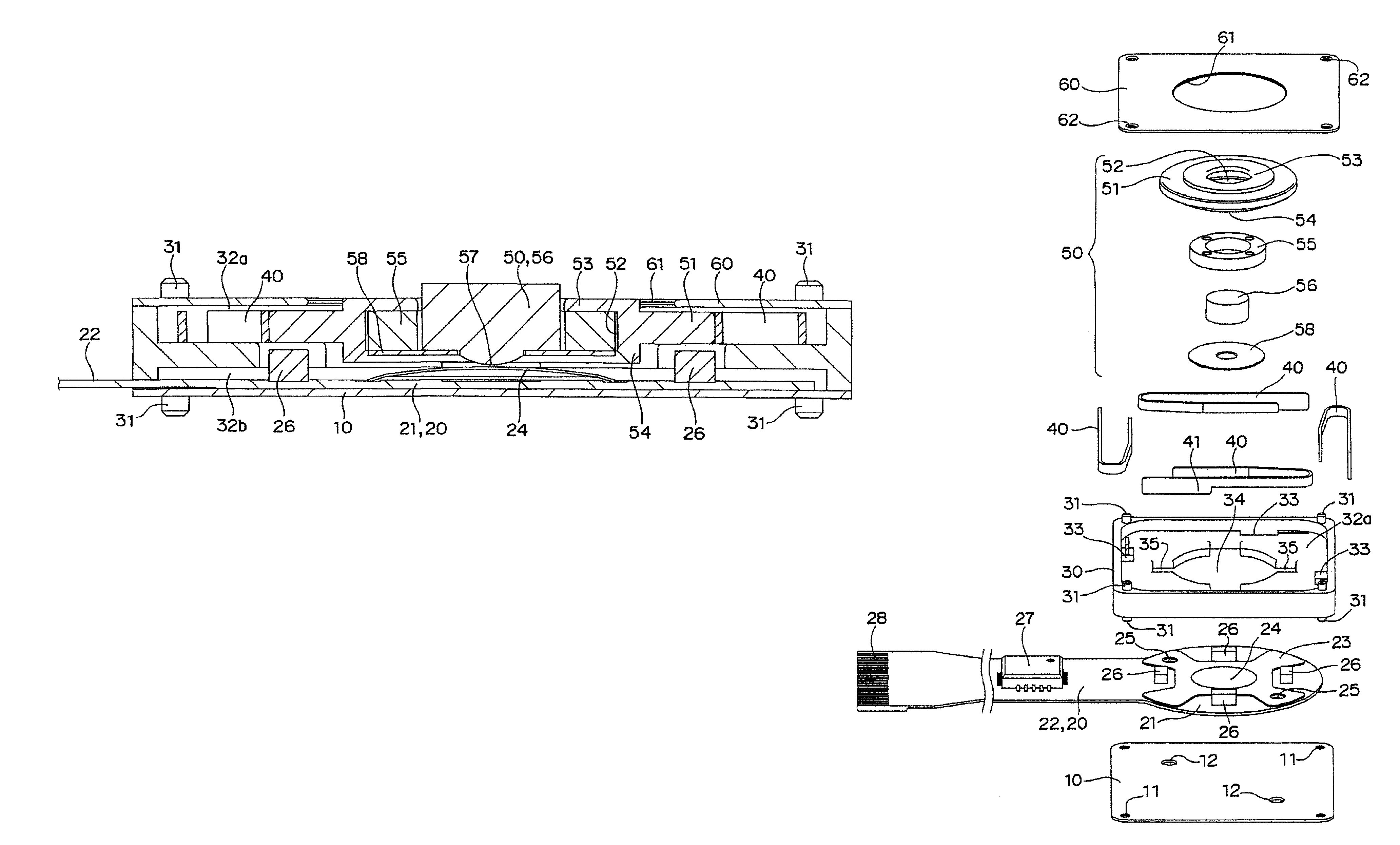 Input device and electronic apparatus using same