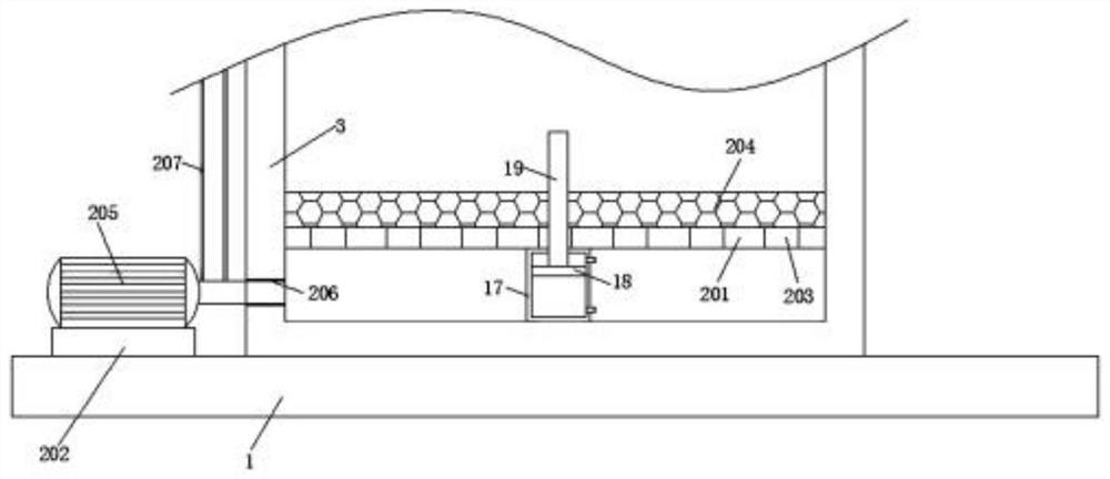 Submerged fruit and leaf separation racking machine for solanum nigrum batch processing and separation method