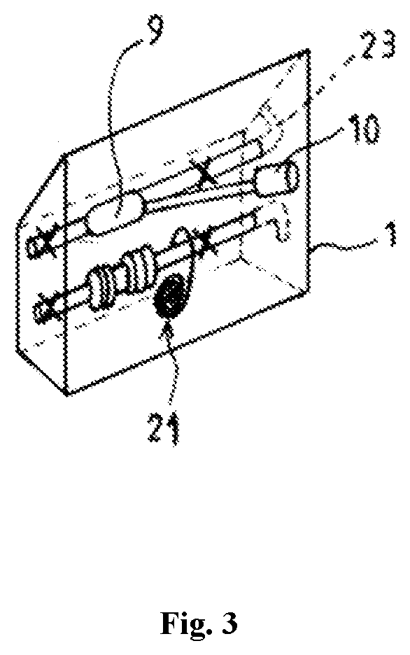 Structural panel intended to form part of a cold box of a separation device