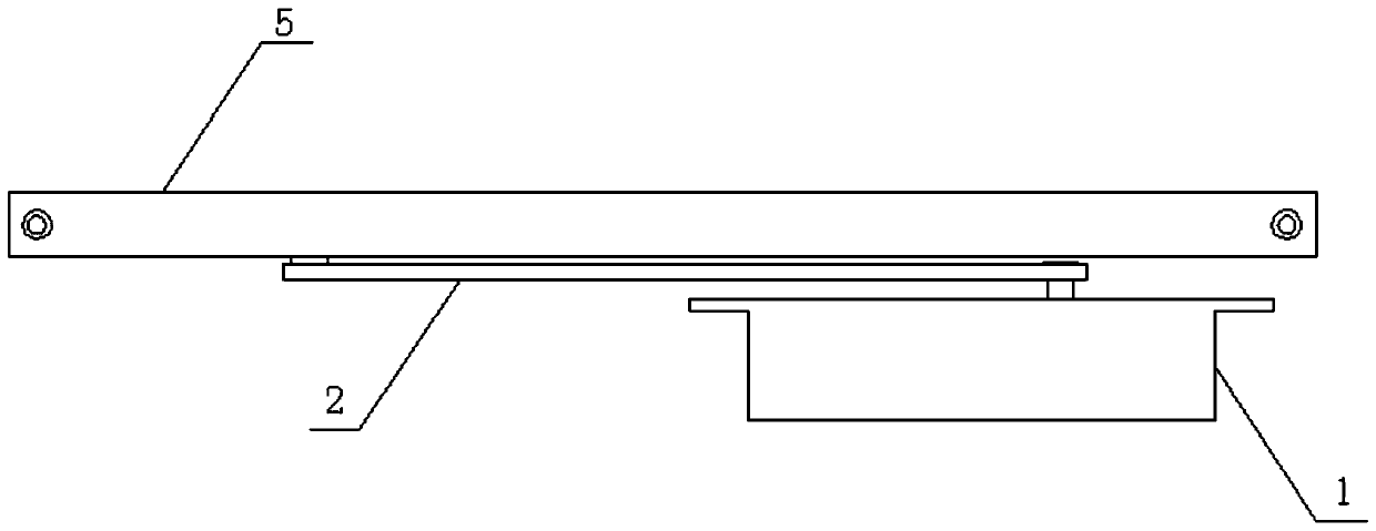 An aluminum alloy fireproof window with built-in opening and closing device and self-locking