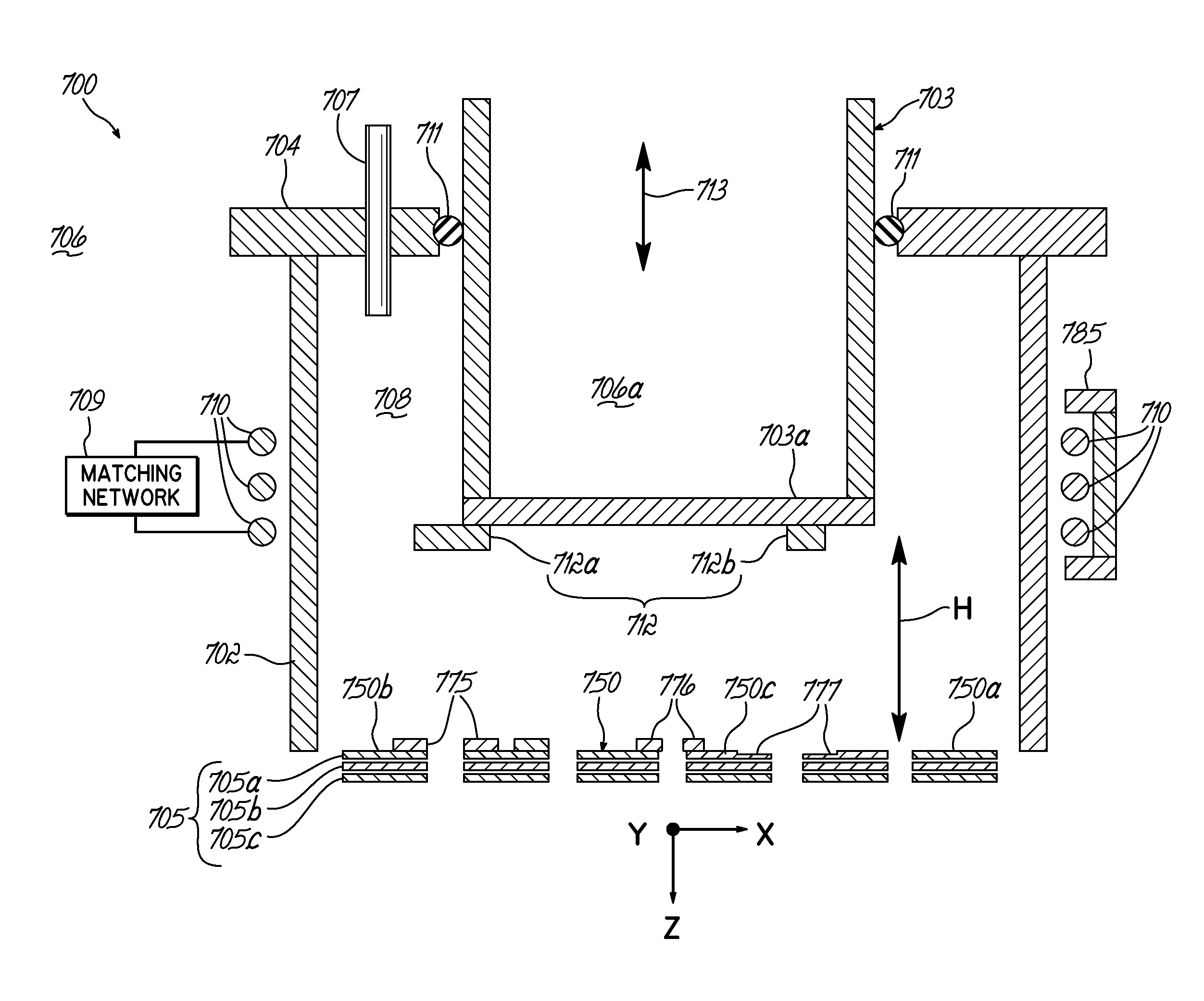 Ion sources and methods for generating an ion beam with controllable ion current density distribution