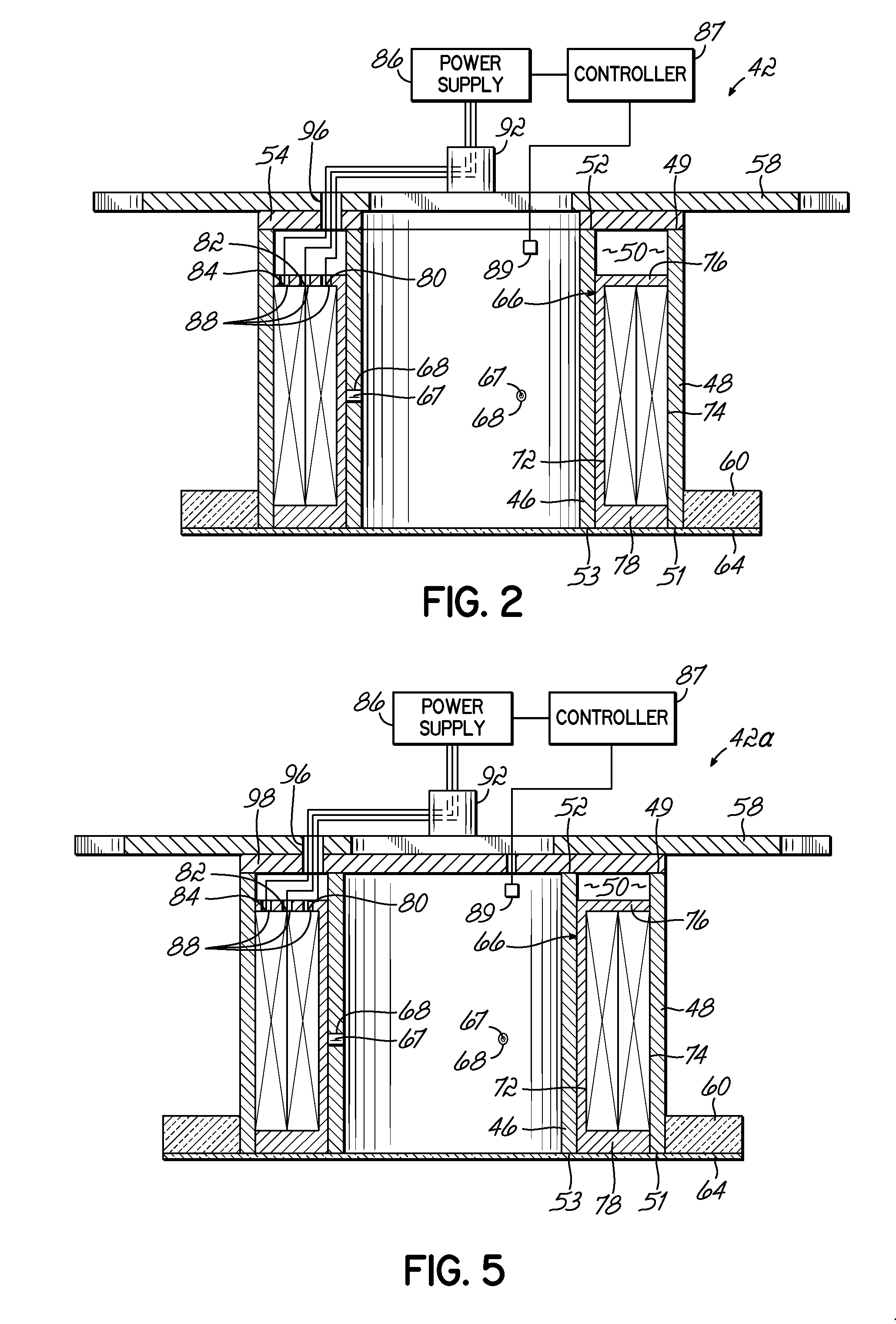 Ion sources and methods for generating an ion beam with controllable ion current density distribution