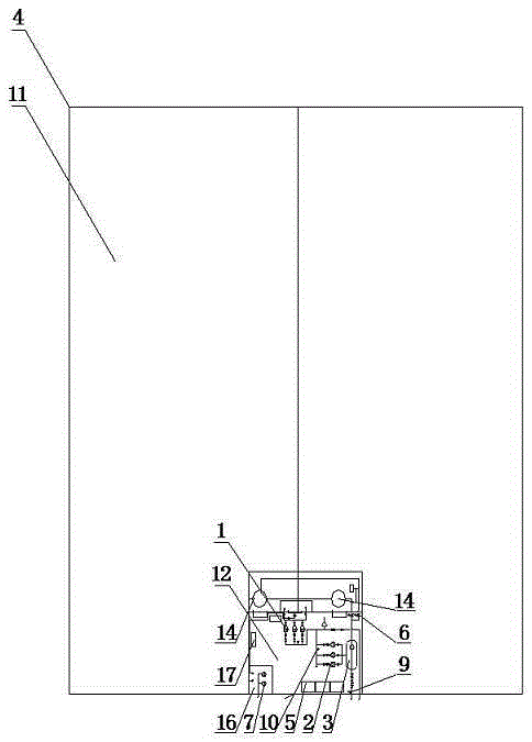 Peak load regulating pump station