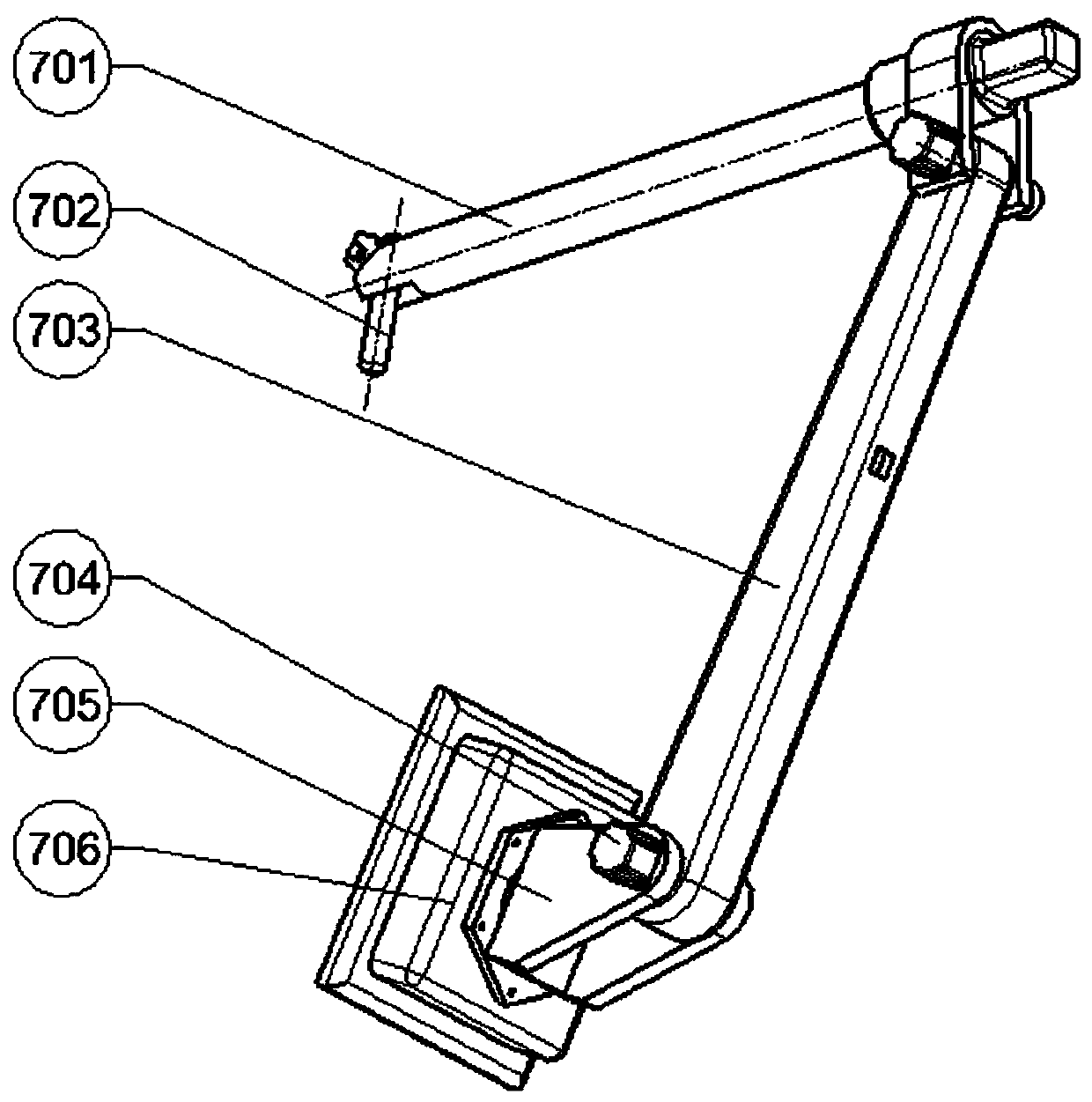 High-precision five-axis three-dimensional ultrasonic polishing device and use method thereof