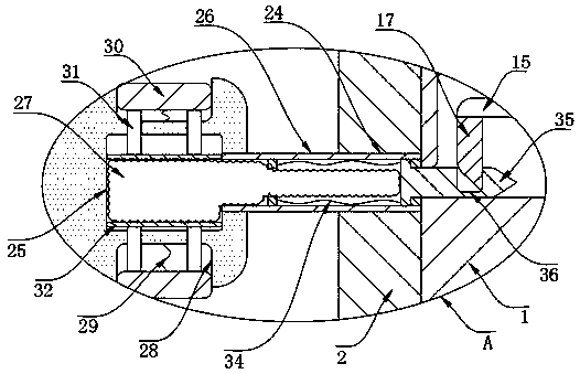 Rotary contact type electronic connector