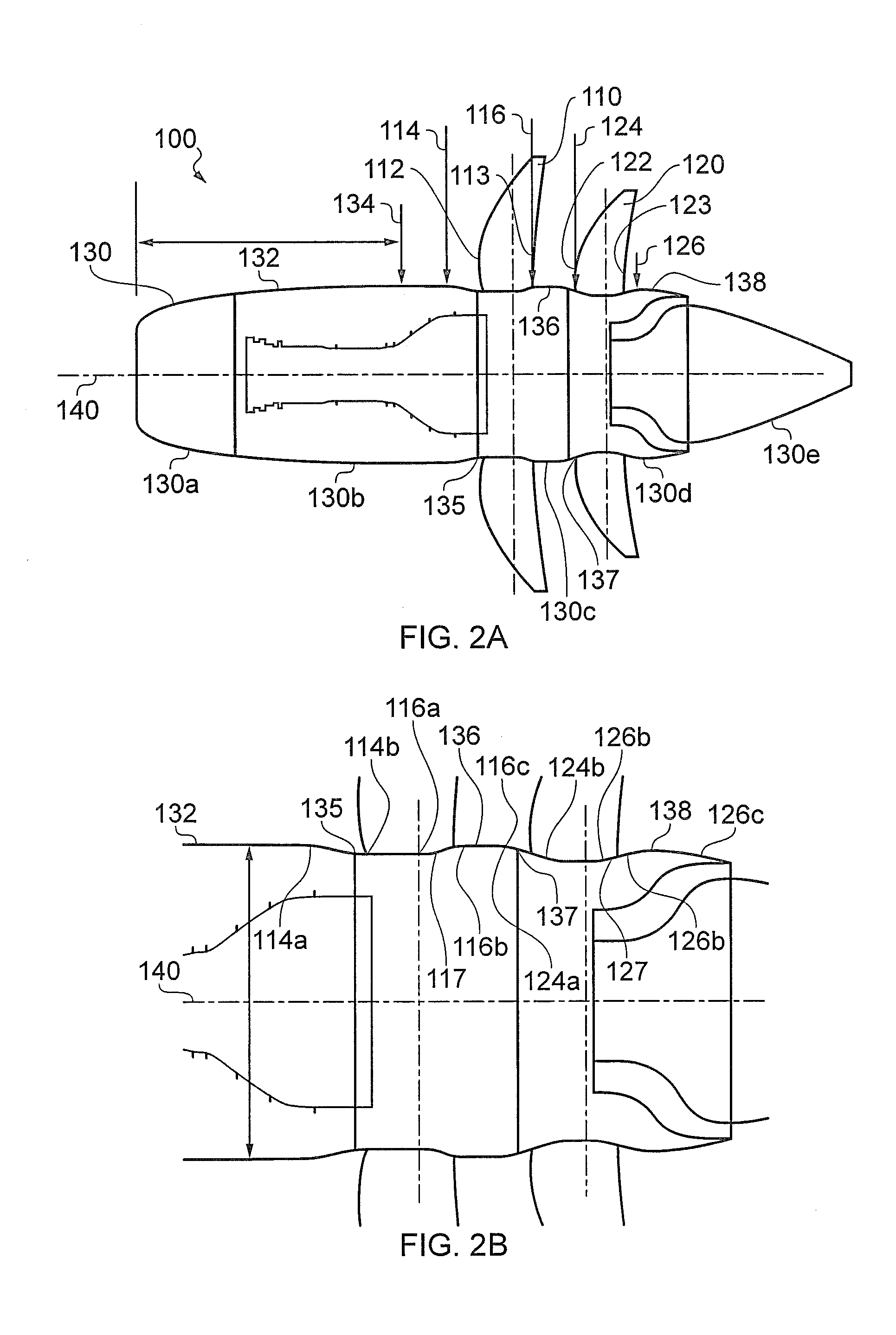 Propfan engine