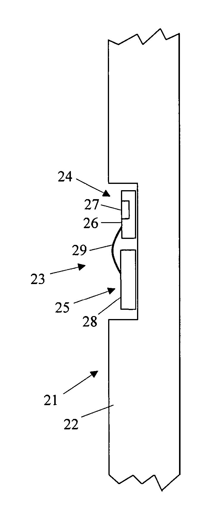 Sensor and guide wire assembly