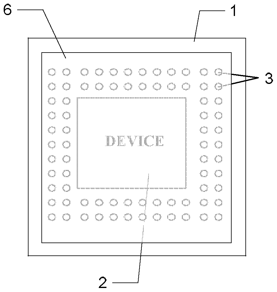 Bare core with electromagnetic shielding structure