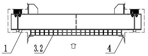 Water retaining structure for trash rack and opening-closing method of water retaining structure