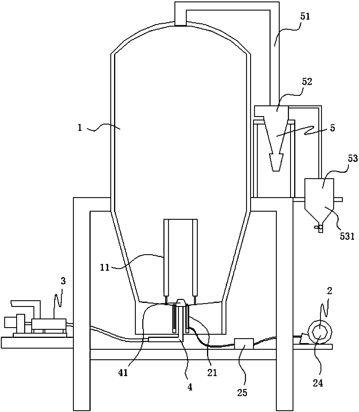 Tablet covering equipment