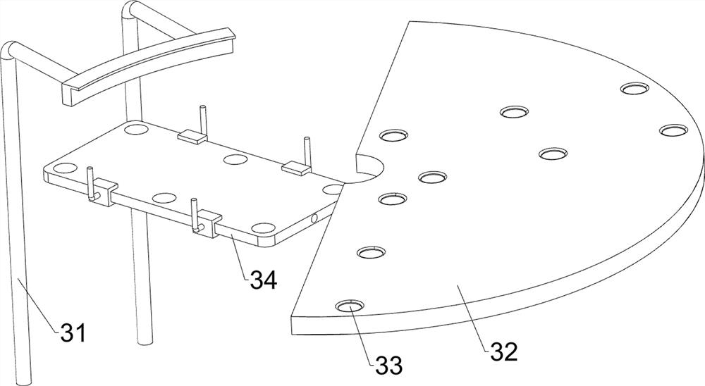 Shaking-up device for collected blood samples in department of hematology