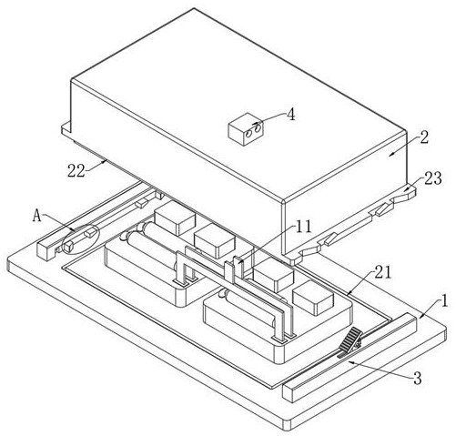 Crimping type IGBT (Insulated Gate Bipolar Translator) module packaging device