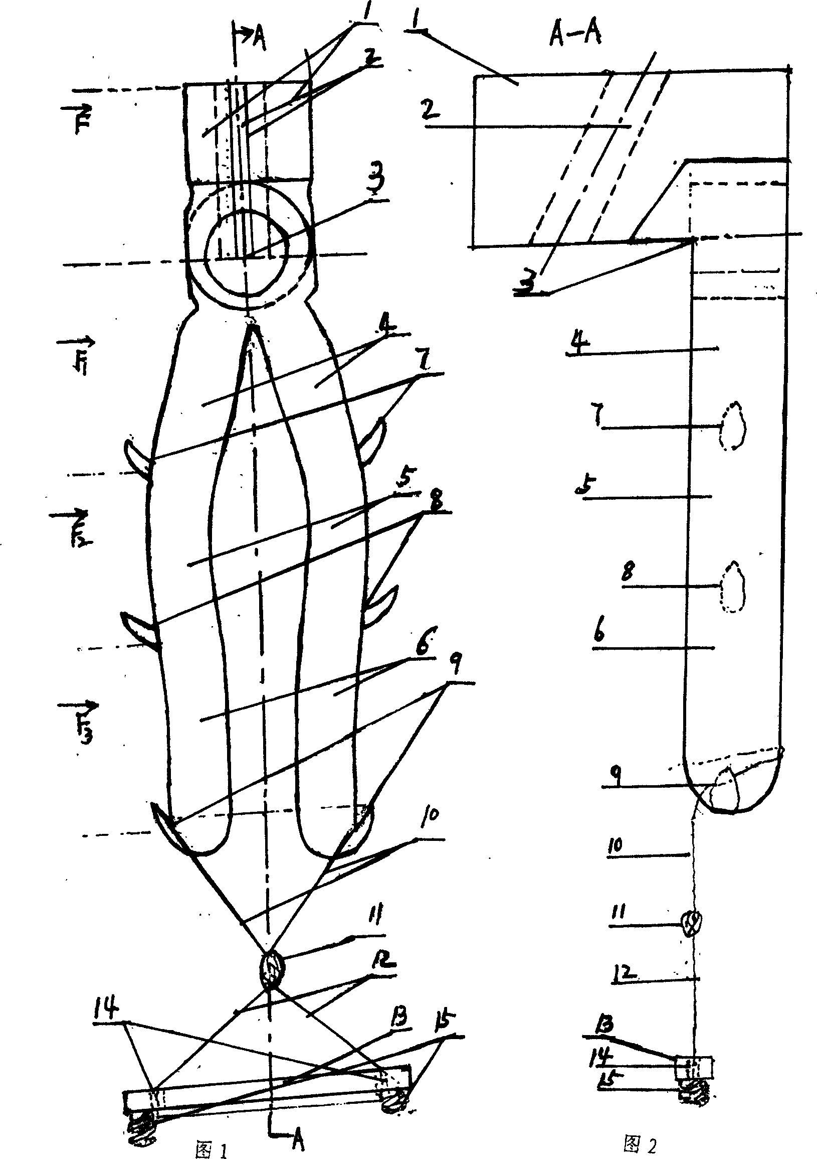 Descending device for saving life