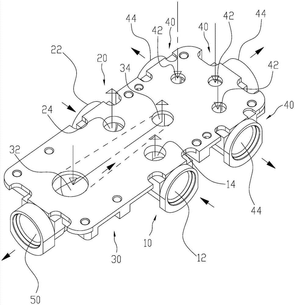 Concealed and embedded lower main body