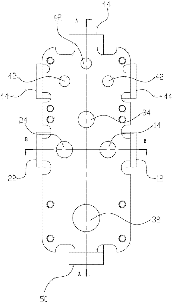 Concealed and embedded lower main body