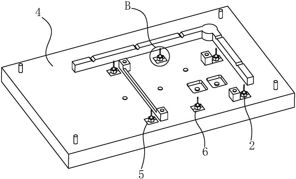 Machine tool, manufacturing method for machine tool and mould for casting machine tool