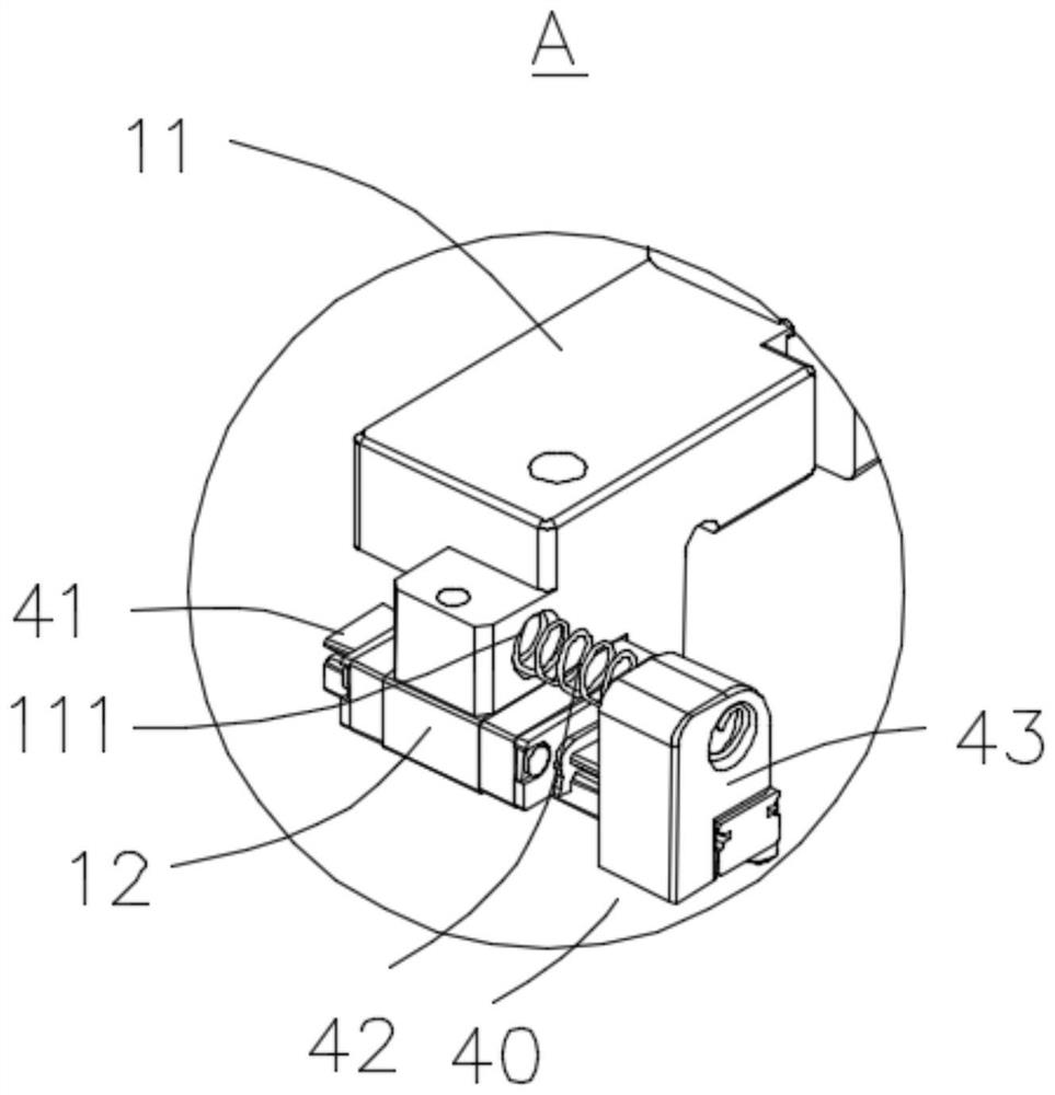 Difference compensation push rod mechanism