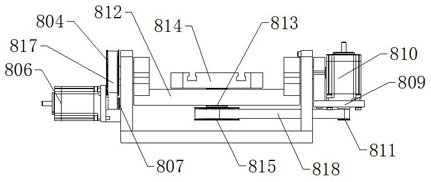 Double-station horizontal machining center complete machine structure and control system thereof