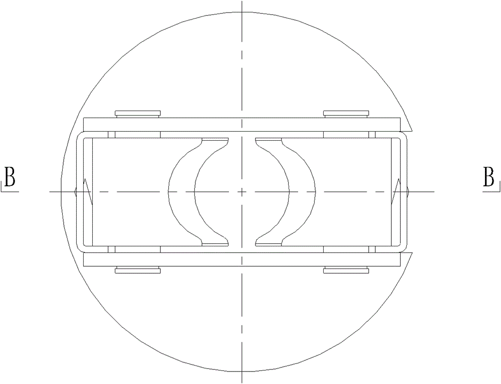 Steel cable guide mechanism and building curtain wall fixing device consisting of steel cable guide mechanism