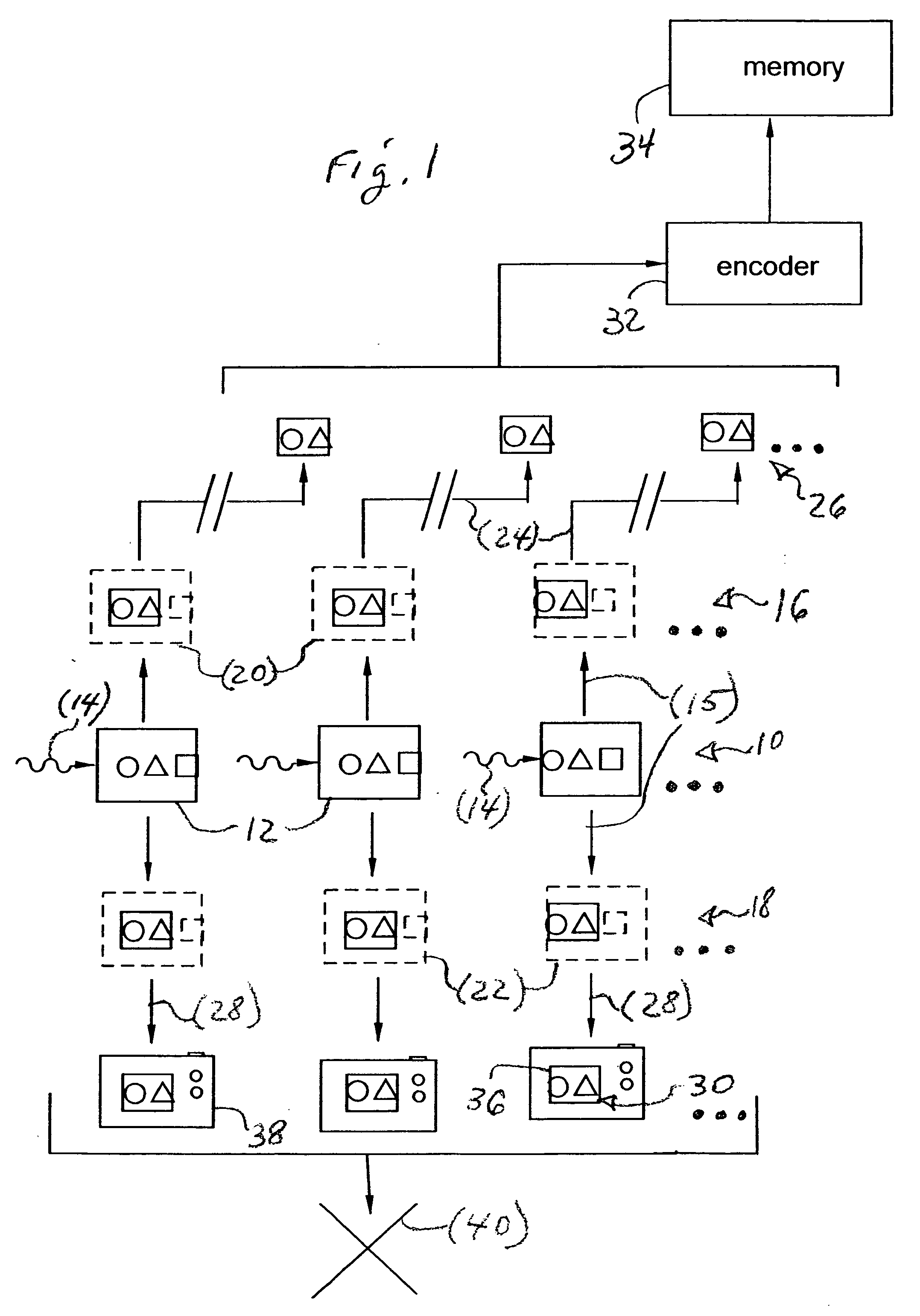 Image sequence stabilization method and camera having dual path image sequence stabilization