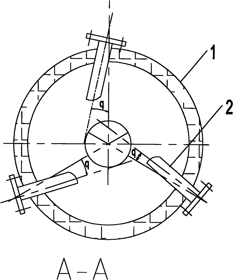 A device for producing combustible gas by plasma pyrolysis and oxygen-enriched combustion-supporting materials