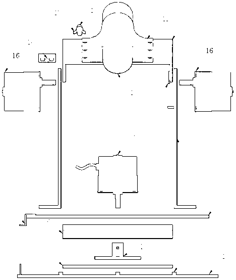 Infrared temperature measuring device based on ultrasound ranging temperature compensation