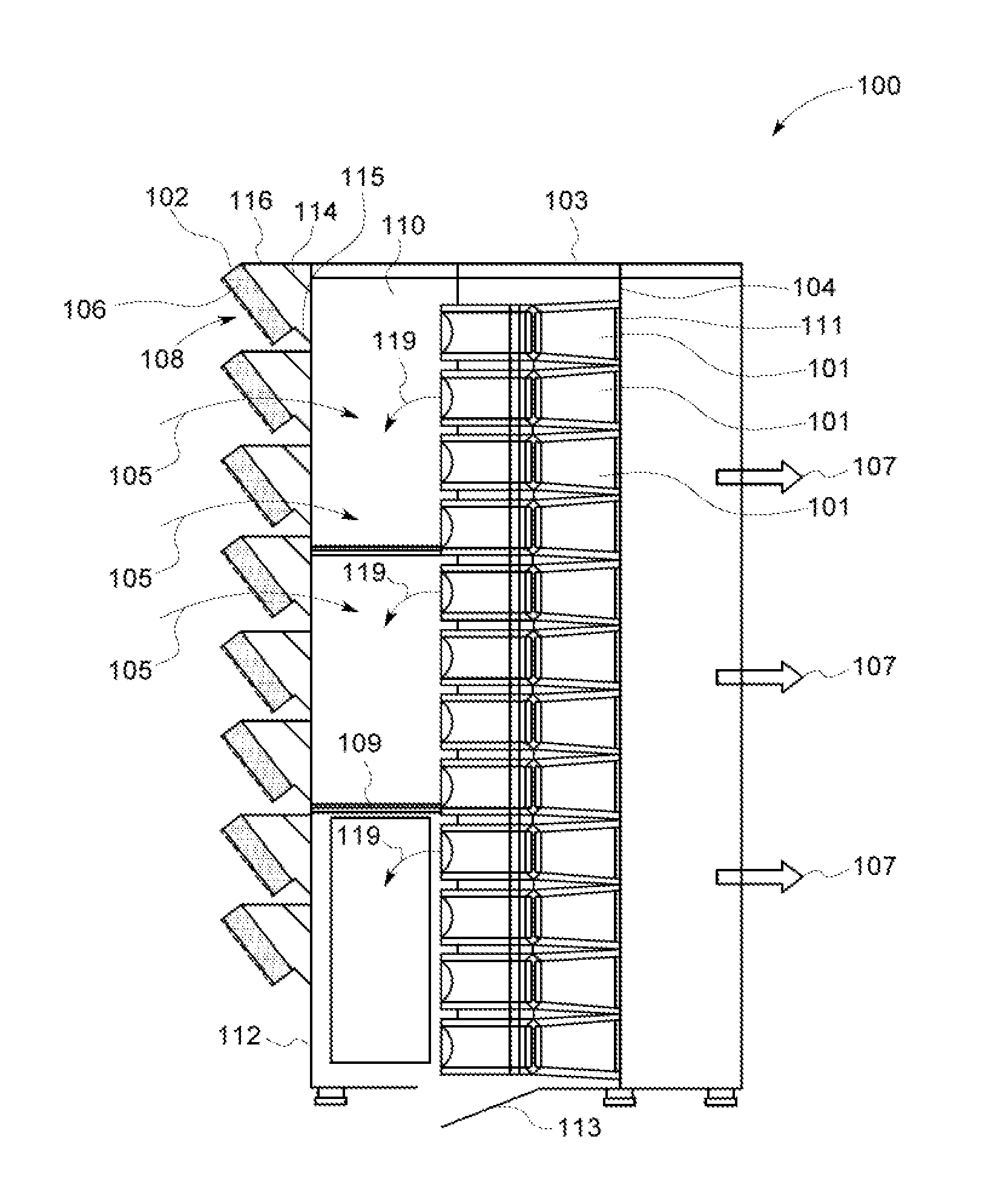 Air intake hood for turbine inlet filter house