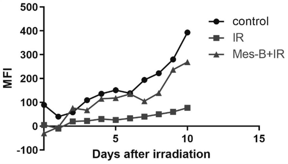 Application of Rivastigmine in preparation of antiradiation drugs